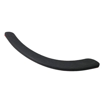 Yibuy 19,5x1,4 cm čierna figurálna palisandrová lakťová…