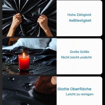 Nepromokavé erotické prostěradlo, erotické fetiš latexové prostěradlo 200x210cm, pratelné fetiš