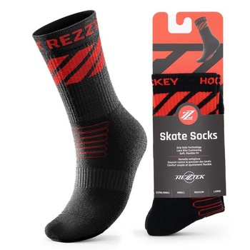 Ponožky na hokejové korčule – Priľnavá podrážka a ochrana proti zahryznutiu šnúrok XS Crew Socks