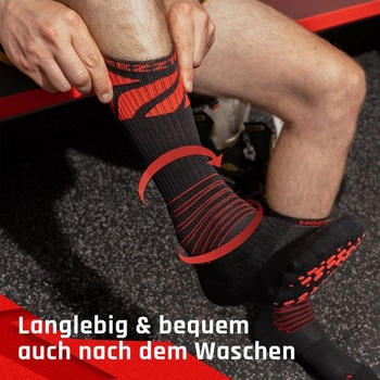 Ponožky na hokejové brusle – Přilnavá podrážka a ochrana proti zakousnutí tkaniček XS Crew Socks