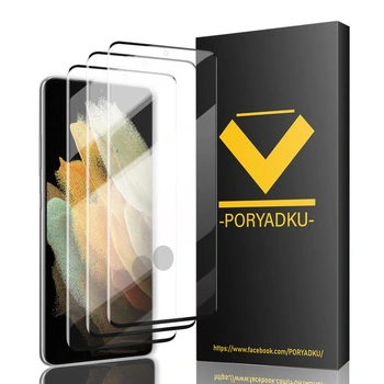 Ochranné tvrdené sklo pre Samsung Galaxy S21 Ultra, 3 ks,…