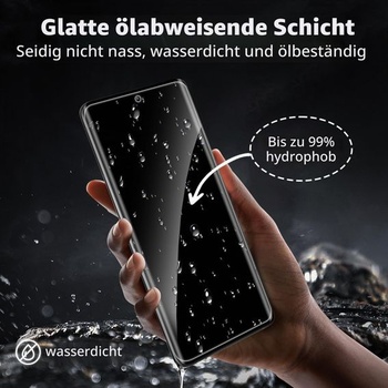 Ochranné tvrzené sklo pro Samsung Galaxy S21 Ultra, 3 ks, tvrdost 9H, kompatibilní s otisky prstů,