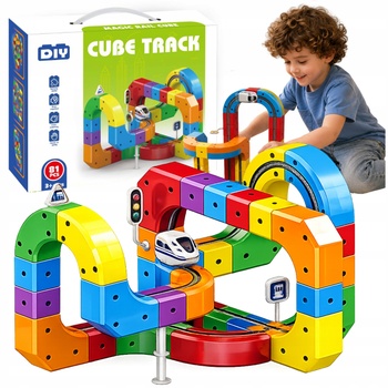 Vláčikový set Cube Track DIY