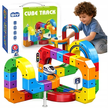 Vláčikový set Cube Track DIY