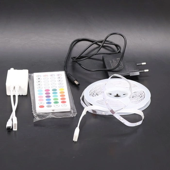 HOVVIDA LED pásek 10M, 1x10M, 30 LED diod/metr, RGB LED pásek, 300 LED diod, ovládání pomocí