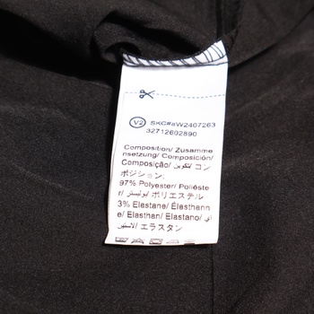 Dámska blúzka GORGLITTER čierno-zlatá XL