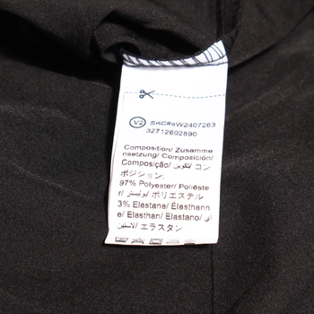 Dámská halenka GORGLITTER černo-zlatá XL