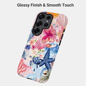 Puzdro na telefón Tawarror pre Samsung Galaxy S25 Ultra, 2 v 1 bohatý ochranný kryt z TPU + PC,
