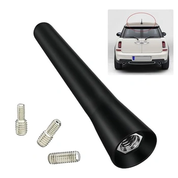 Autoanténa, krátká 6,5 cm, univerzální střešní anténa pro…