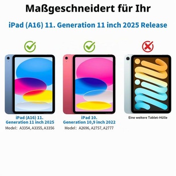 Puzdro pre iPad (A16) 11. generácia 11 palcov 2025 / iPad 10. generácie 10,9 palcov 2022 s držiakom