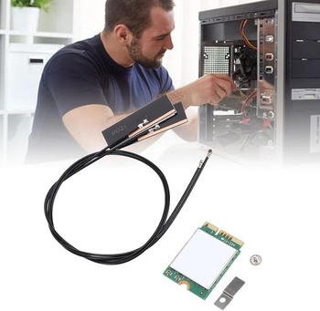 Bezdrôtová karta AX201NGW, M.2 WiFi modul pre notebook s Bluetooth 5.0, 3000 Mbit/s 2,4 GHz a 5 GHz