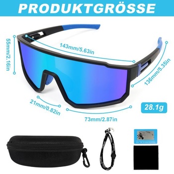 NAMIS Rapid Glasses Rave Polarizované cyklistické okuliare Pánske Dámske športové okuliare UV400 ochrana