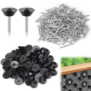 60 kusov tesniacich klincov M3x30mm pre jamkové membrány, tesniace klince s tesniacimi podložkami pre