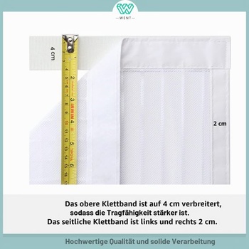 Magnetická moskytiéra 80x240 cm, moskytiéra na dvere a okná, biele pruhy