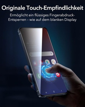 Sada 3 tvrdených sklenených ochranných fólií ESR pre Galaxy S26 Ultra, Armorite S26 Ultra Antispy -