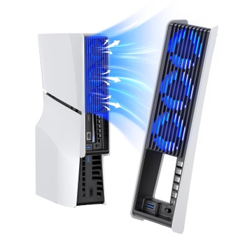 Ventilátor pre PS5 Kiwihome s 3 ventilátormi
