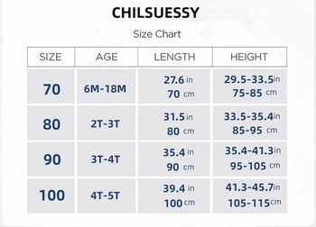 Chilsuessy 2dílné balení dětských spacích pytlů s nožičkami 1,5 Tog spací pytel 100% bavlna