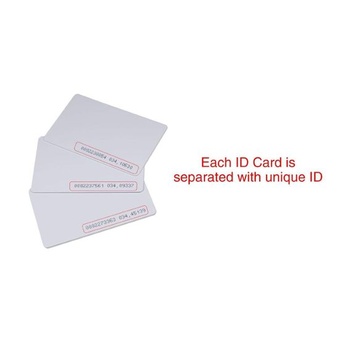 Bezkontaktná ID karta DollaTek TK4100 RFID Proximity Smart Entry (hrúbka 0,8 mm / 0,03 palca,