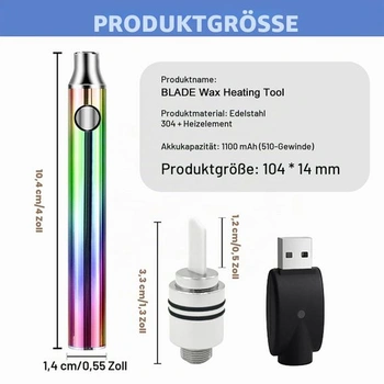 Keramický horký nůž, keramický topný nůž 510, elektrický dabovací nástroj, přenosný topný nůž,