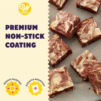Wilton Recipe Right obdélníková forma na pečení s poklicí, 32,5 x 22,5 cm střední forma na dort