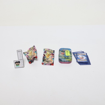 Kartová hra Pokémon Trading: Mini Tin Box Mega Evolution – Exalted Heroes: Riolu a Darumaka (1