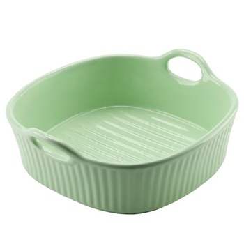 Zapekací pekáč do fritézy, keramický zapekací pekáč, malý zapekací pekáč, pekáč do rúry s