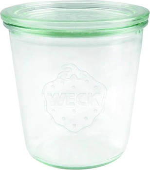 Sada 6 sklenených zaváracích pohárov Weck s objemom 290 ml (kvalitné zaváracie poháre sa