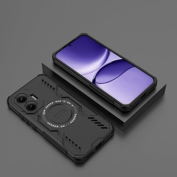 Magnetický kryt pre Xiaomi Poco F7, kompatibilný s MagSafe, nárazuvzdorný pevný kryt s rohmi s