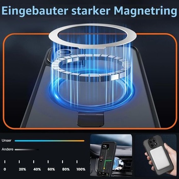 Puzdro na telefón Tawarror MagStand pre Xiaomi Redmi Note 14 Pre 5G, matné priesvitné magnetické