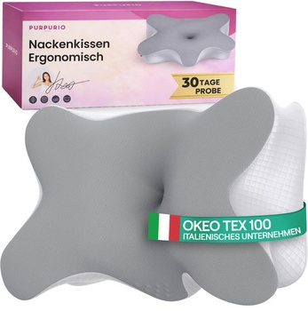 Vankúš Spine Line™ pre úľavu od bolesti krku - ergonomický vankúš z pamäťovej peny v 2 výškach s