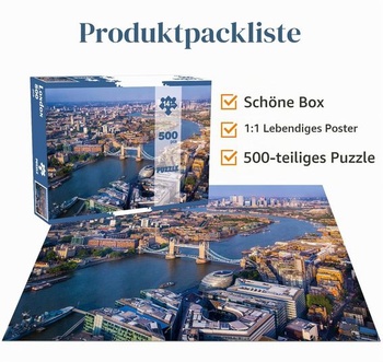 Puzzle Londýn 500 dielikov Dospelí