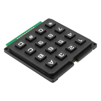 Alnicov 2PCS 4 x 4 Maticová klávesnica Membránový klávesnicový modul s 16 tlačidlami pre MCU