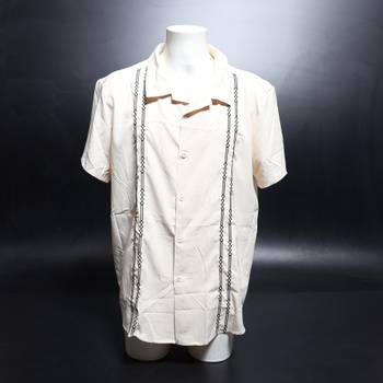 Letná košeľa HMIYA Guayabera béžová vel.XL