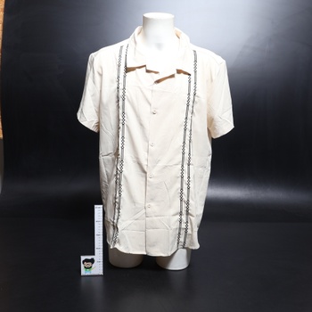 Letná košeľa HMIYA Guayabera béžová vel.XL