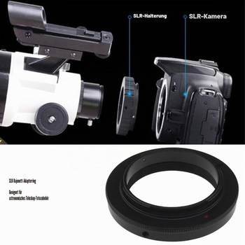 OTOTEC 1 x závit T2-AI M42, kompatibilný s fotoaparátmi a teleskopmi Nikon s bajonetom F, adaptér pre