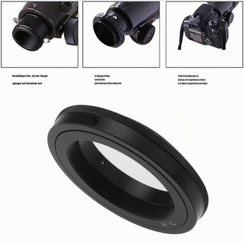 OTOTEC 1 x závit T2-AI M42, kompatibilní s fotoaparáty a teleskopy Nikon s bajonetem F, adaptér pro