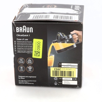 Odšťavňovač Braun CJ3000 černý