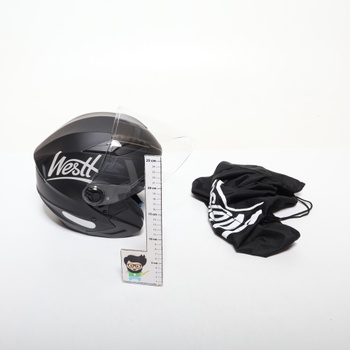 Motocyklová prilba Westt W-001 čierna veľ L
