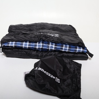 Spací vak Flannel Lined Bessport čierny