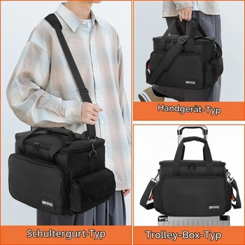 OUUTMEE DJ Bag, DJ taška na káble, s nastaviteľnými prepážkami a dvoma samostatnými vreckami,