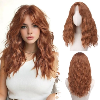 Dámska parochňa BARSDAR vlnitá Auburn 50cm