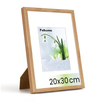 Fotorámeček Feihorrm, fotorámeček z dubového dřeva, s…