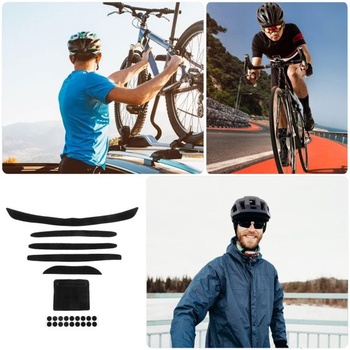 Náhradné chrániče cyklistickej helmy, penové chrániče helmy, univerzálne chrániče cyklistickej helmy,