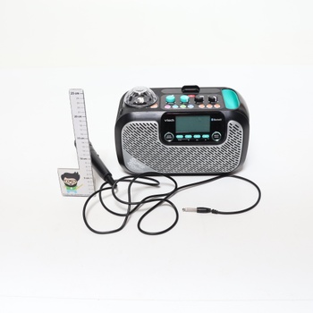 VTECH Black Supersound Karaoke (VTH80-547405) Moderný štýl, elektrický, s káblom, 1 reproduktor