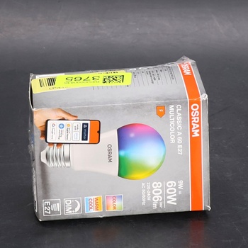 OSRAM SMART+ RGBW, E27 LED žiarovka s technológiou Matter over Wifi, špeciálne vyvinutá pre ALEXU -