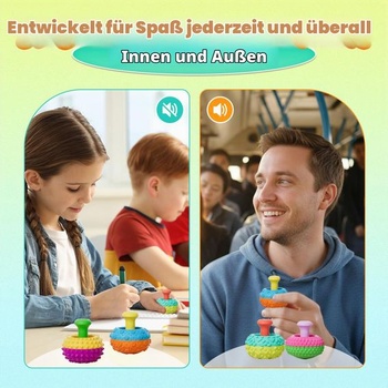 4dielne silikónové fidget hračky pre deti a dospelých, hojdačka na palec, senzorické antistresové