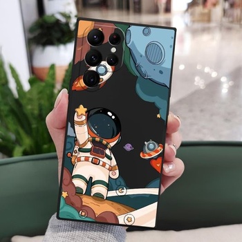 Pouzdro LEECG pro Samsung Galaxy S22 5G, módní květinové vzory, měkký silikon, ochrana proti pádu a
