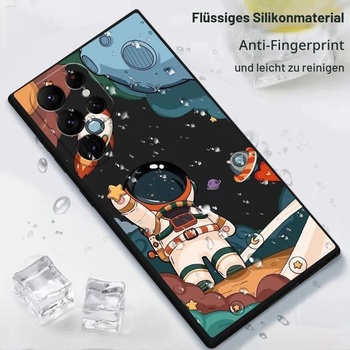 Pouzdro LEECG pro Samsung Galaxy S22 5G, módní květinové vzory, měkký silikon, ochrana proti pádu a