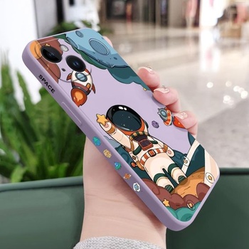 Pouzdro LEECG pro iPhone 15, kreativní vzorovaný kryt pro iPhone 15 s tekutým silikonovým krytem z