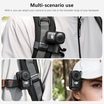 Držák AMAZEAR Clip pro příslušenství DJI Osmo Nano, multifunkční klip Osmo Nano (čepice, batoh,